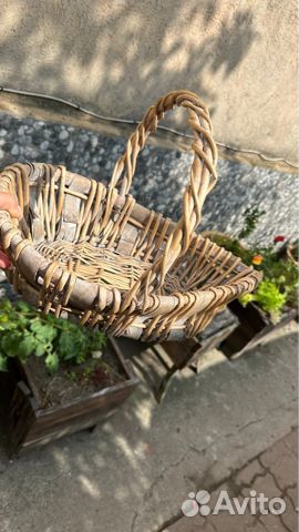 Корзинки плетеные