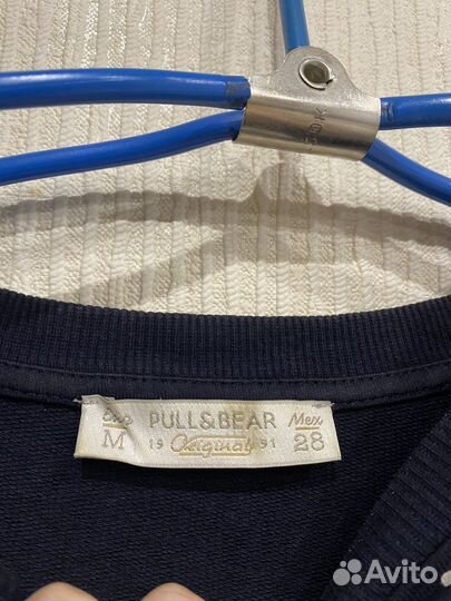 Свитшот с якорями Pull&Bear