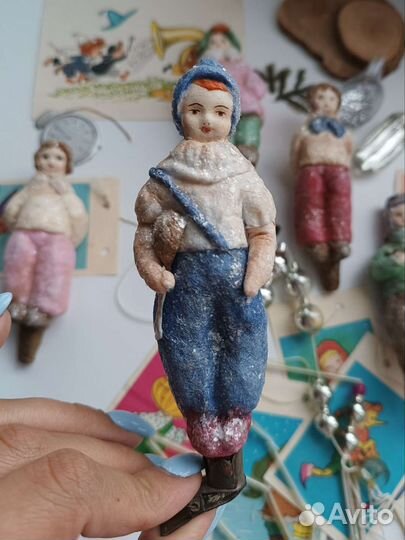Елочные игрушки ссср,набор Незнайка