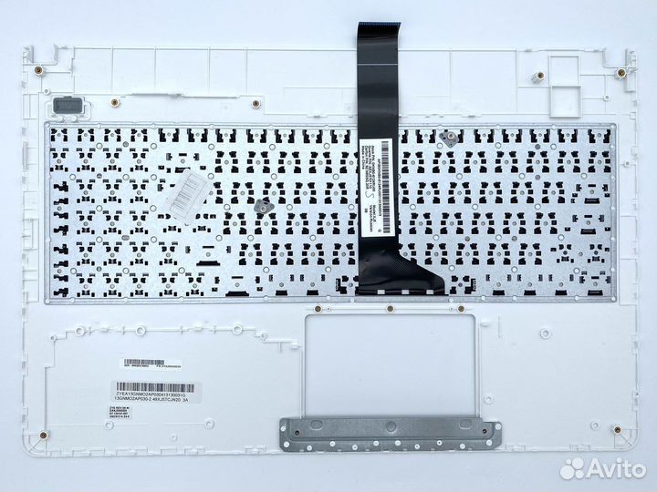 Топкейс (клавиатура) для ноутбука Asus X501 белый