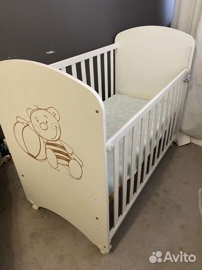 Кроватка Micuna с матрасом