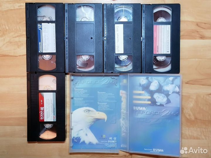 Кассета VHS с записями