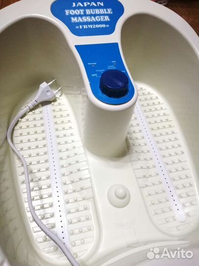 Массажёр для ног с пузырьковой ванной