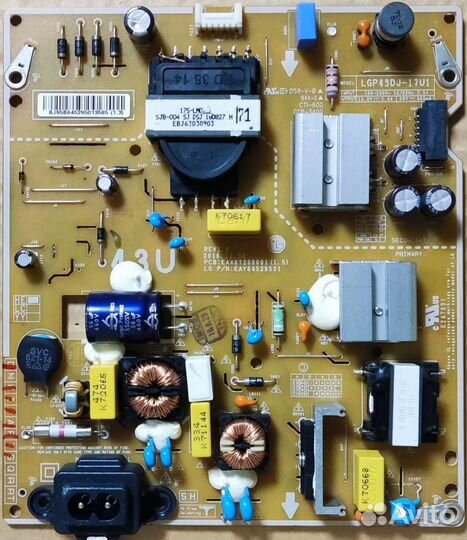 Блок питания для телевизора LG EAX67209001(1.5)