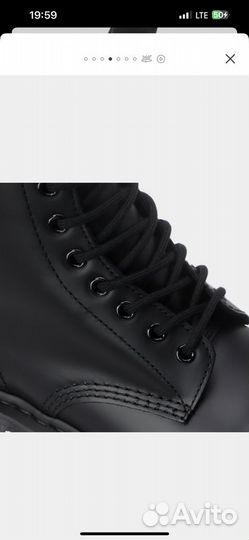 Dr martens 1460 mono black