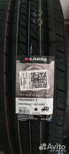 Lassa Transway 2 195/75 R16C 107R