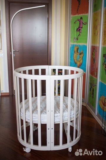 Кроватка-трансформер Ellipsebed