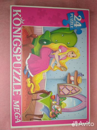 Пазлы для девочек Рапунцель