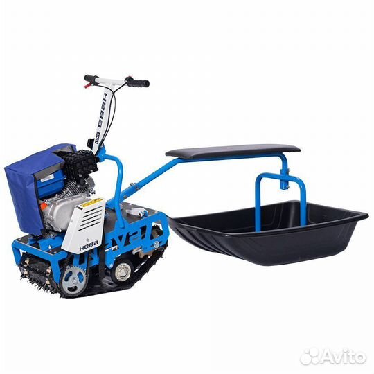 Мотобуксировщик нева мс-1 ZS с санями и сиденьем