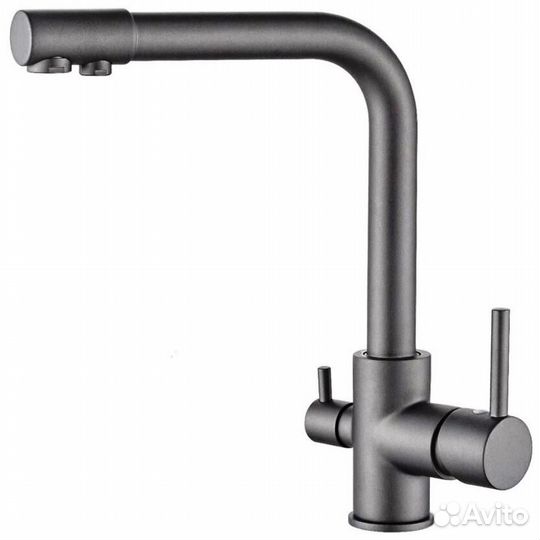 Смеситель для кухни Ledeme L4055U-3 (Графит)