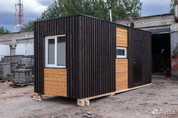 Мини домик, зиний