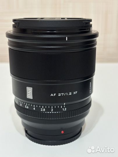 Объектив Viltrox 27mm f1.2 fuji x