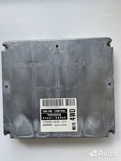 Блок управления двигателя на lexus rx300