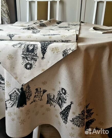 Дорожка Новогодняя на стол