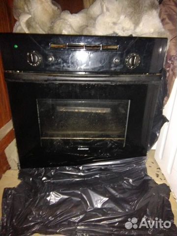 Газовый духовой шкаф бу ariston