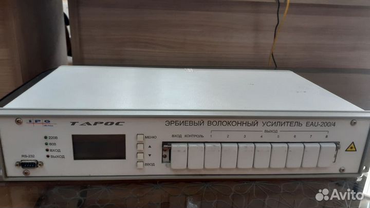 Ire-Polus тарос оптический усилитель 4х17 дБм, Б/У