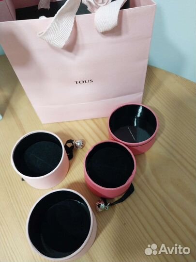 Коробки и пакет для украшений Tous оригинал