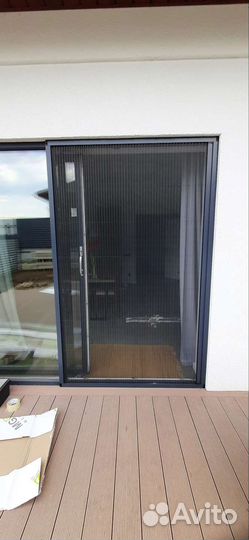 Москитная сетка плиссе гармошка