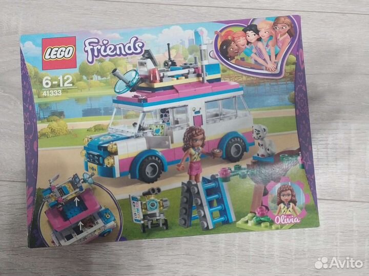 Lego friends Передвижная научная лаборатория Оливи