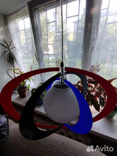 Люстра потолочная бу