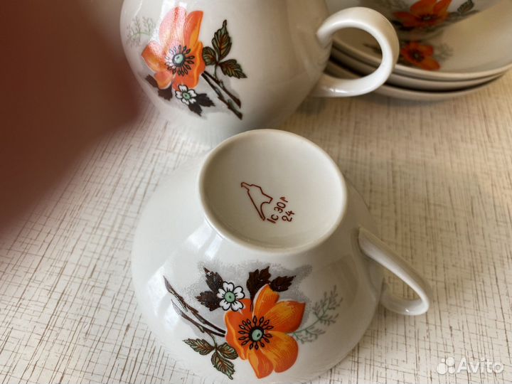 Чайный сервиз дулево