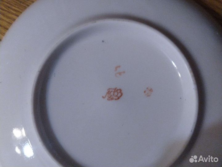 Чашка с блюдцем лфз