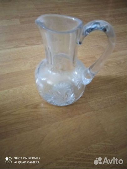 Хрустальный кувшин СССР