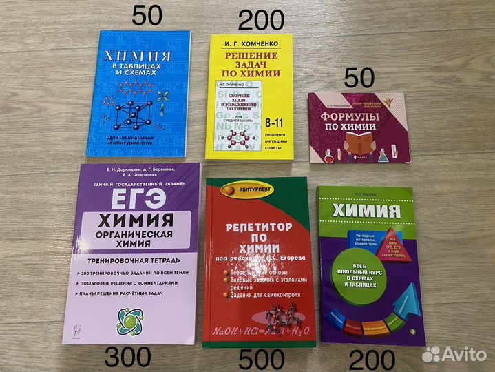 Справочники огэ/егэ по биологии и химии