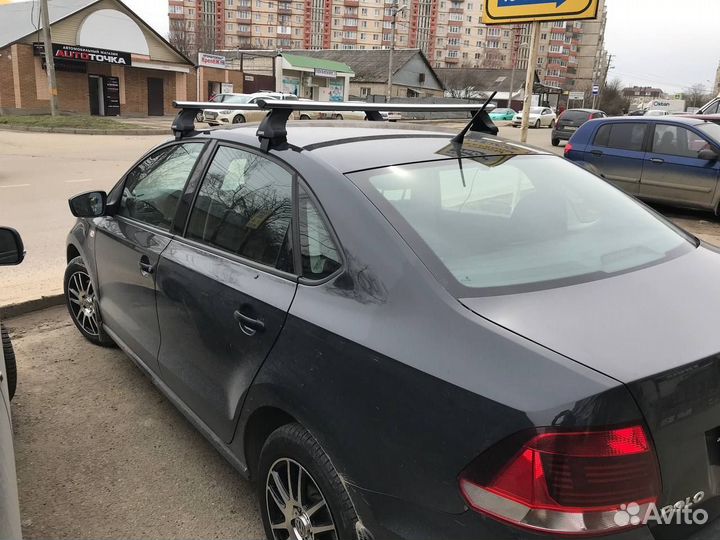 Багажник на крышу volkswagen polo аэро