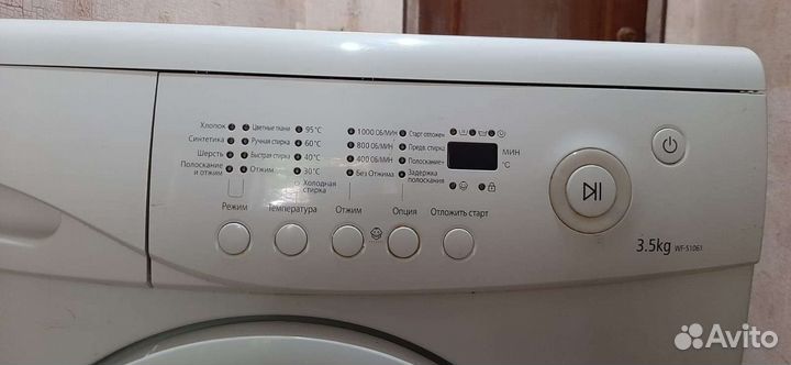 Стиральная машина samsung 3.5