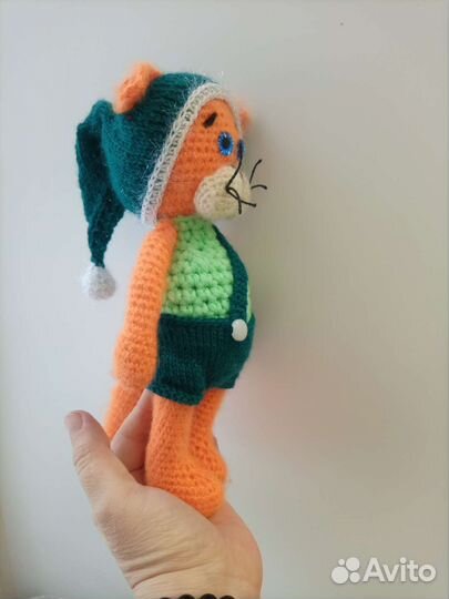 Рыжий кот. Амигуруми