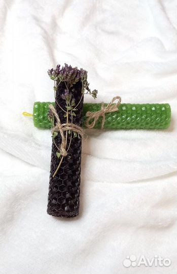 Свечи из вощины магические