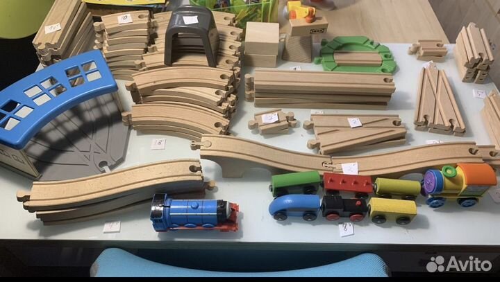 Деревянная железная дорога IKEA