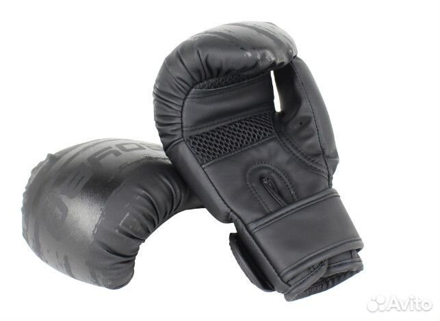 Боксерские перчатки BoyBo Stain Black