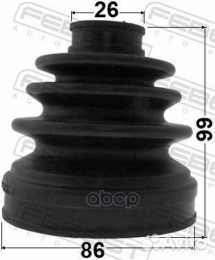 Пыльник шруса внутреннего (комплект) 1415narh F