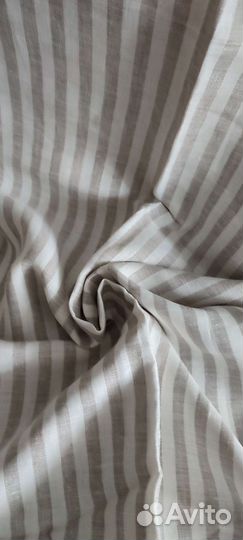 Отрез ткани лен