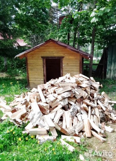 Дрова колотые Осина