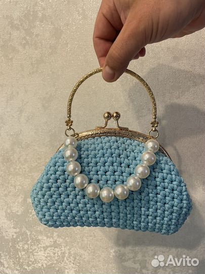 Вязаные сумочки ручной работы