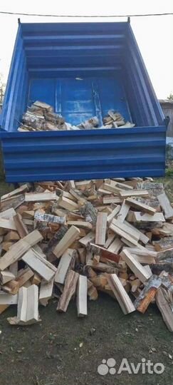 Дрова березовые. Колотые