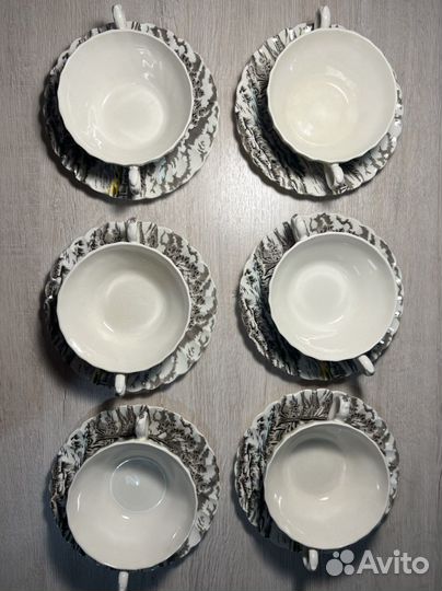 Бульонница Myott Англия «Королевская Почта»