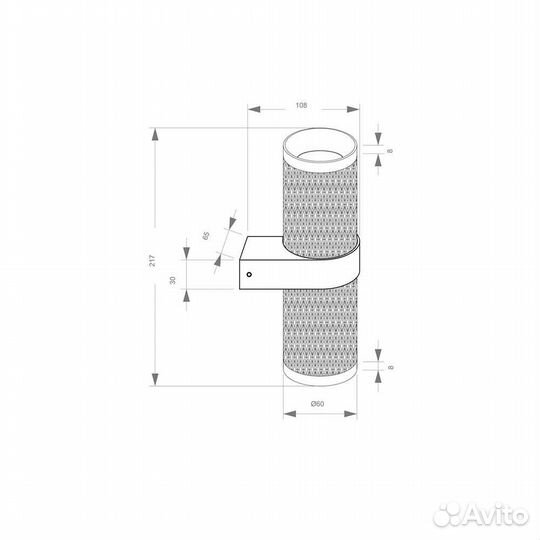 Бра Maytoni Technical Focus Design C069WL-02MG