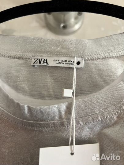 Футболка женская Zara Зара новая М