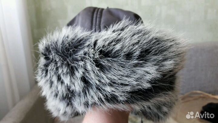 Шапка-ушанка детская зимняя
