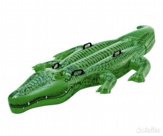 Надувной плот крокодил