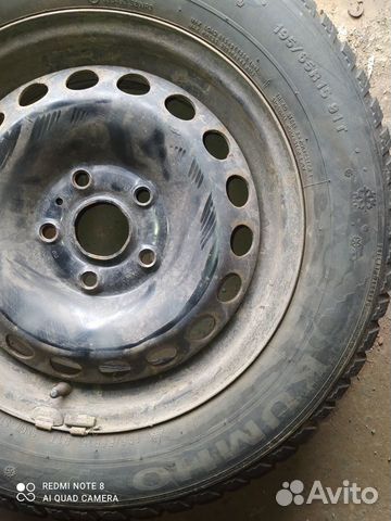Шины и диски на volkswagen 195/65R15 91T