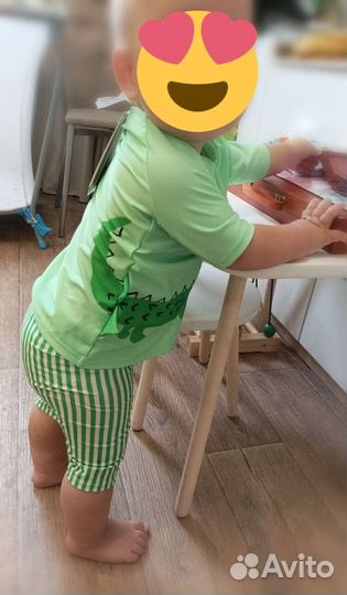 Костюм купальный UPF 50 новый HM 86 92