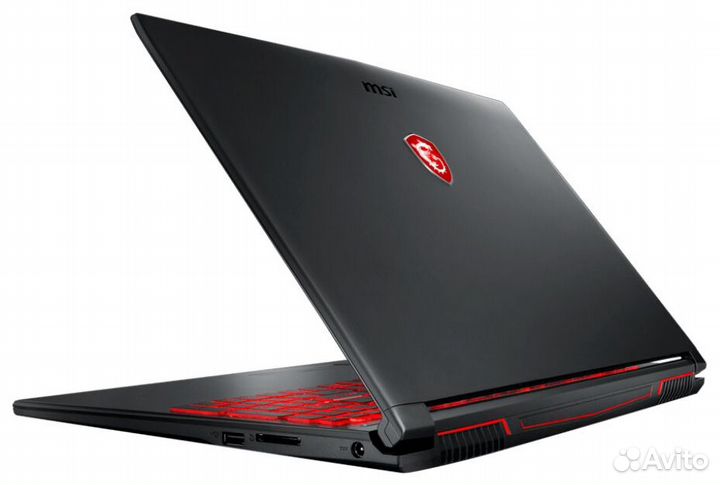 MSI 15.6 i5-7300HQ 4яд4пт gtx1050ti/4 16Gb SSD+HDD