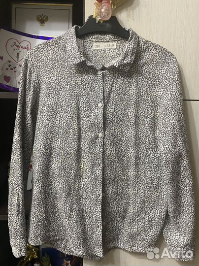 Рубашка zara на девочку 152