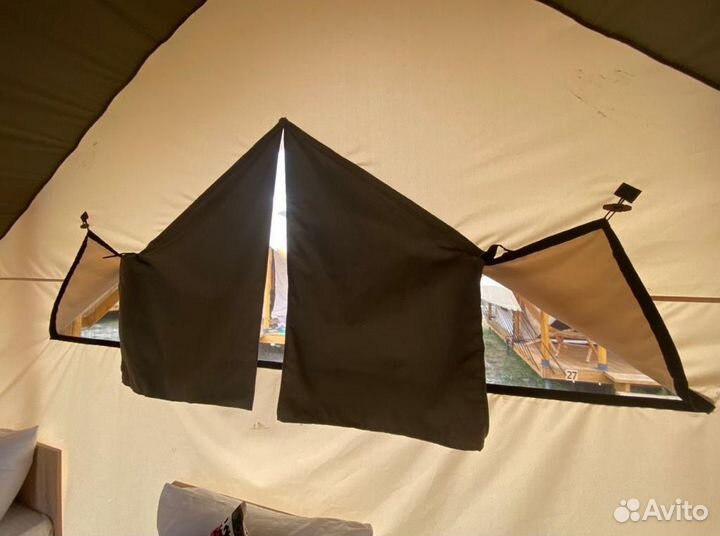 Палатка для глэмпинга, сафари тент