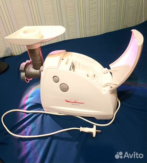 Мясорубка электрическая moulinex hv8